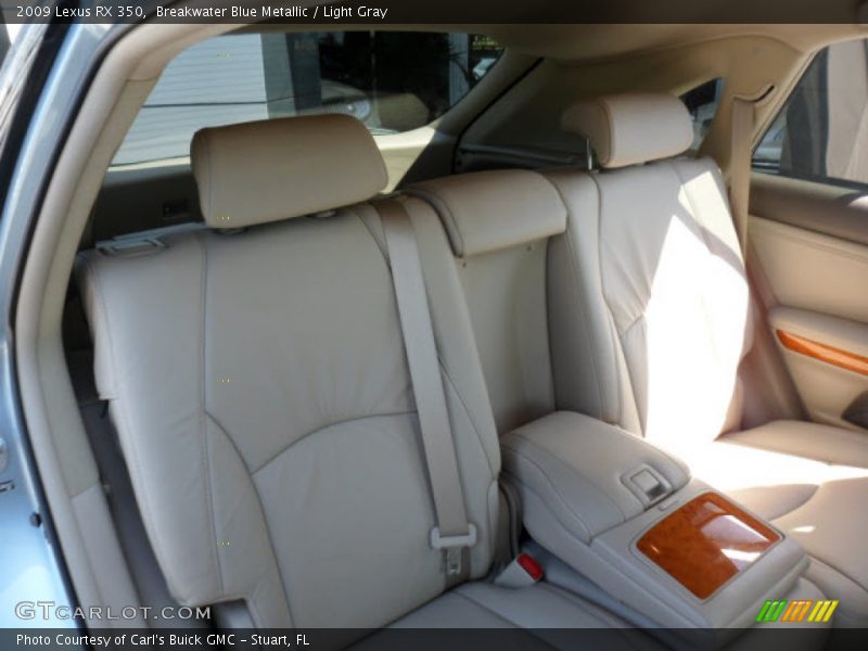 Breakwater Blue Metallic / Light Gray 2009 Lexus RX 350