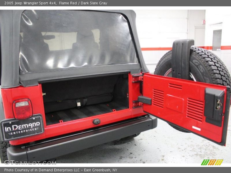 Flame Red / Dark Slate Gray 2005 Jeep Wrangler Sport 4x4
