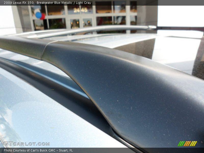 Breakwater Blue Metallic / Light Gray 2009 Lexus RX 350