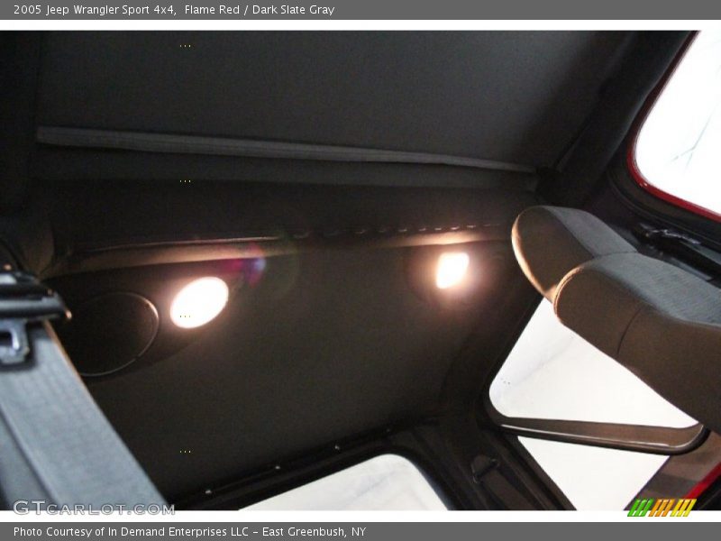 Flame Red / Dark Slate Gray 2005 Jeep Wrangler Sport 4x4