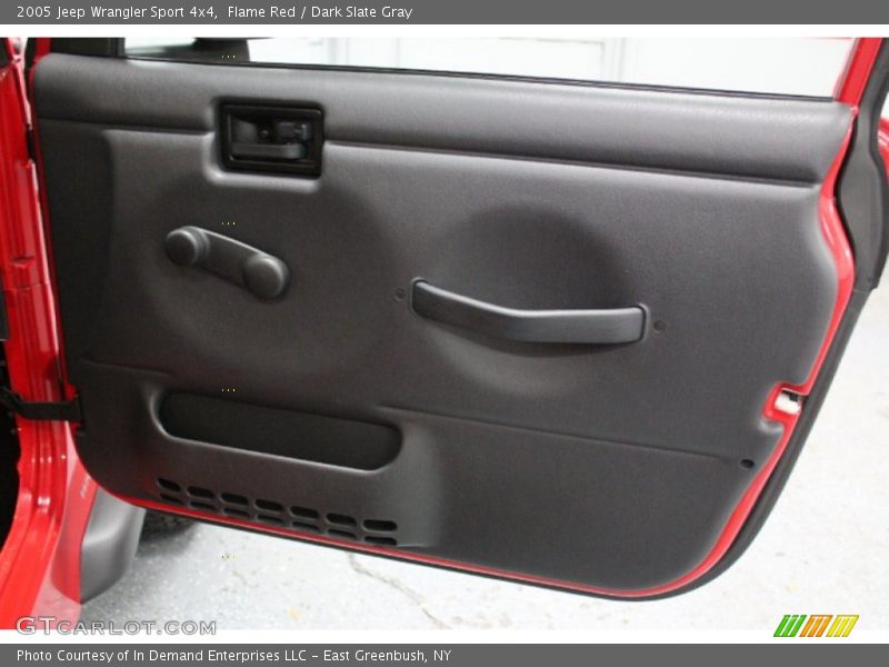 Flame Red / Dark Slate Gray 2005 Jeep Wrangler Sport 4x4