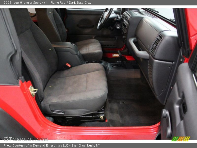 Flame Red / Dark Slate Gray 2005 Jeep Wrangler Sport 4x4
