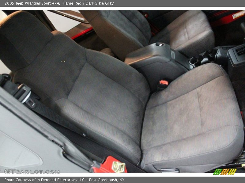 Flame Red / Dark Slate Gray 2005 Jeep Wrangler Sport 4x4