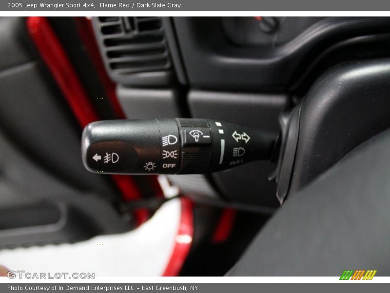 Flame Red / Dark Slate Gray 2005 Jeep Wrangler Sport 4x4