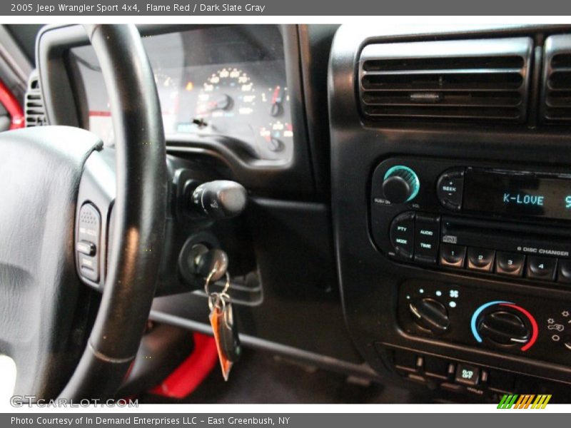 Flame Red / Dark Slate Gray 2005 Jeep Wrangler Sport 4x4