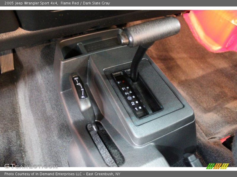 Flame Red / Dark Slate Gray 2005 Jeep Wrangler Sport 4x4