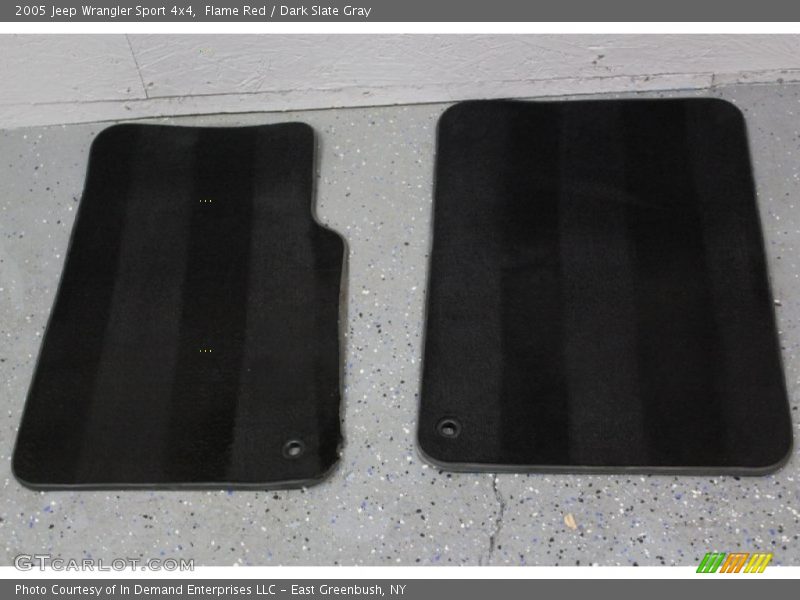 Flame Red / Dark Slate Gray 2005 Jeep Wrangler Sport 4x4
