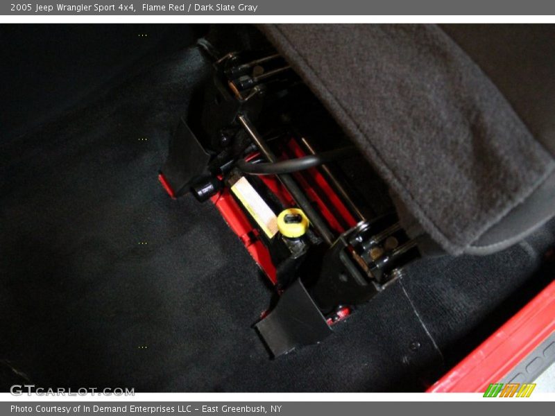Flame Red / Dark Slate Gray 2005 Jeep Wrangler Sport 4x4