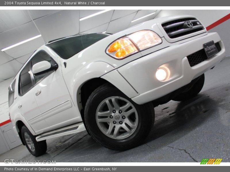 Natural White / Charcoal 2004 Toyota Sequoia Limited 4x4