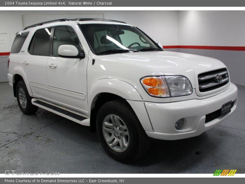 Natural White / Charcoal 2004 Toyota Sequoia Limited 4x4
