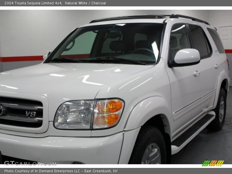Natural White / Charcoal 2004 Toyota Sequoia Limited 4x4