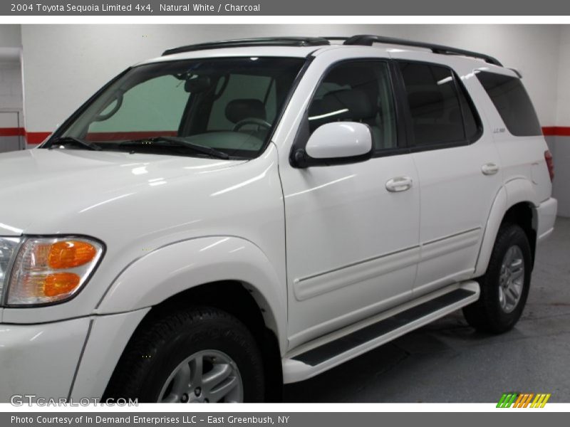 Natural White / Charcoal 2004 Toyota Sequoia Limited 4x4