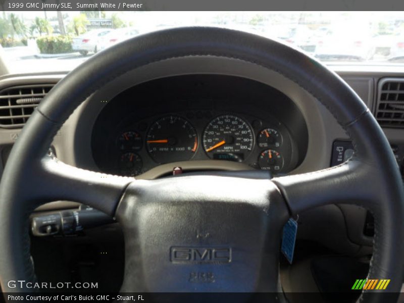 Summit White / Pewter 1999 GMC Jimmy SLE