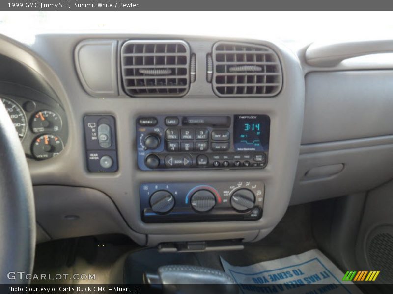 Summit White / Pewter 1999 GMC Jimmy SLE