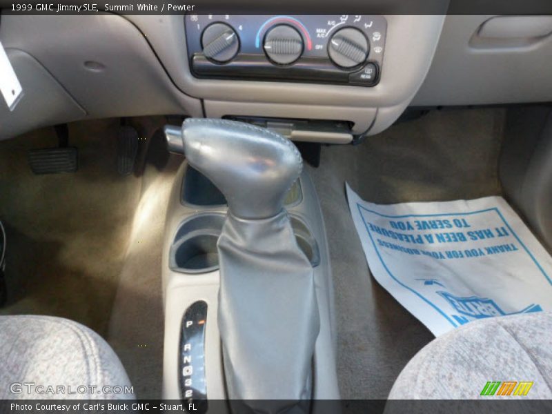 Summit White / Pewter 1999 GMC Jimmy SLE