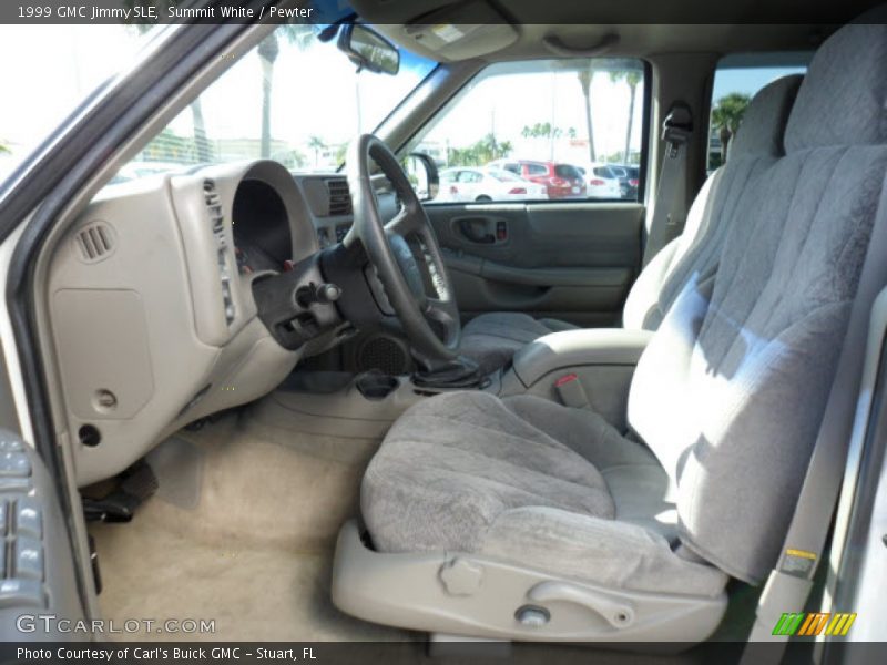  1999 Jimmy SLE Pewter Interior