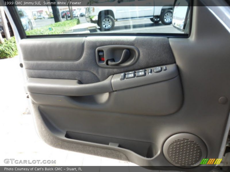 Summit White / Pewter 1999 GMC Jimmy SLE