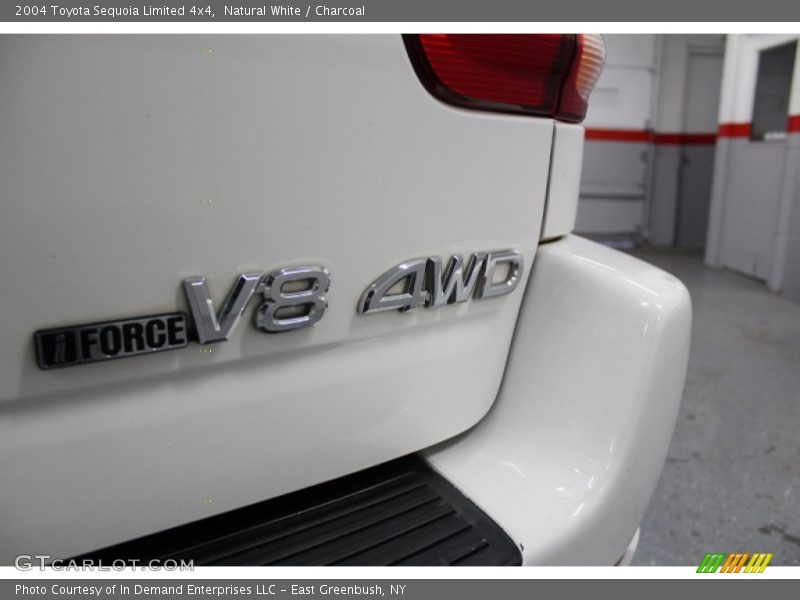 Natural White / Charcoal 2004 Toyota Sequoia Limited 4x4