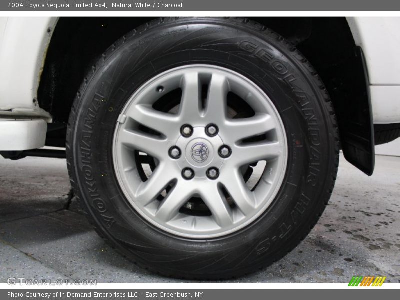 Natural White / Charcoal 2004 Toyota Sequoia Limited 4x4