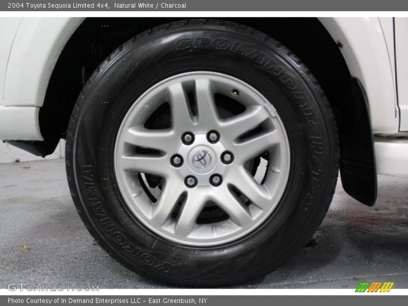 Natural White / Charcoal 2004 Toyota Sequoia Limited 4x4