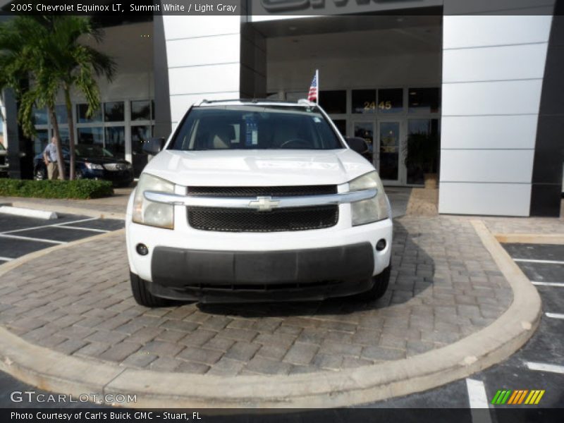 Summit White / Light Gray 2005 Chevrolet Equinox LT