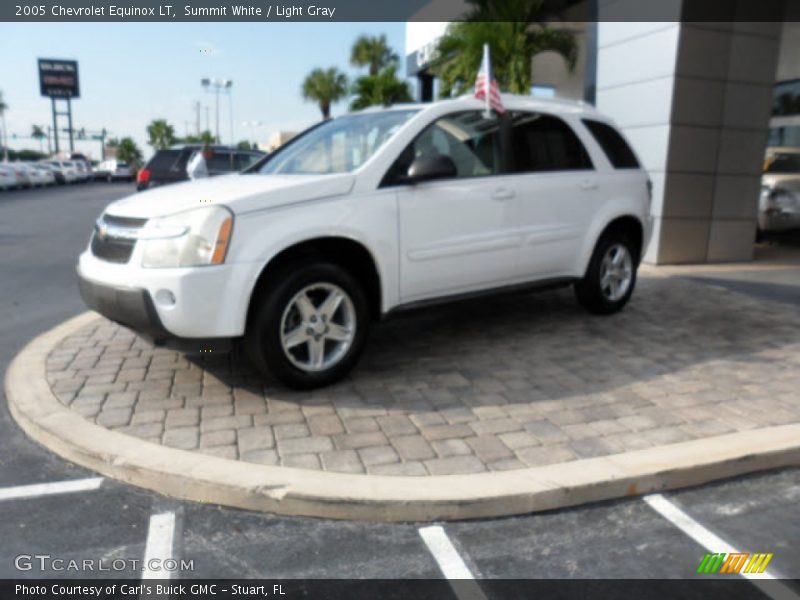 Summit White / Light Gray 2005 Chevrolet Equinox LT