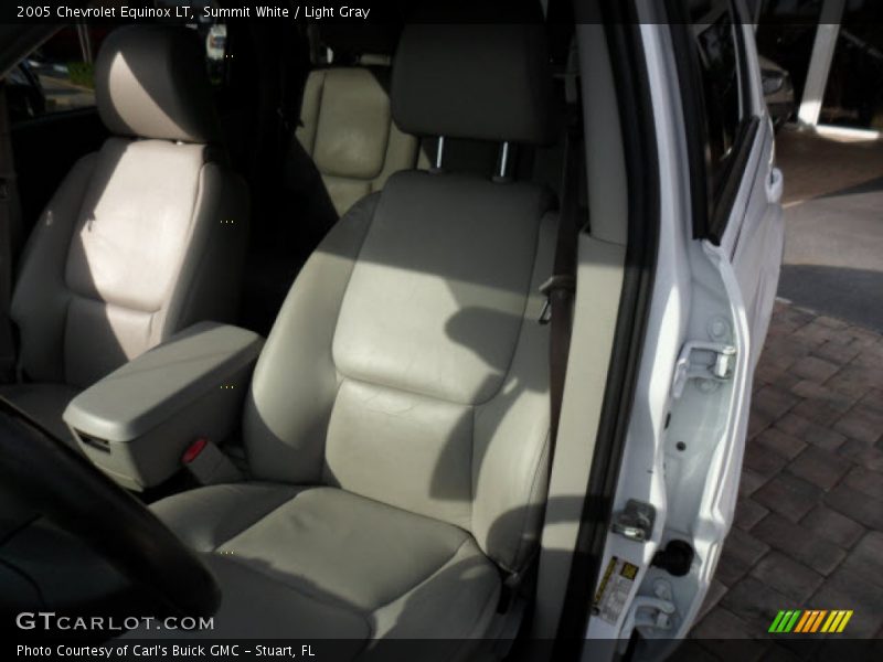 Summit White / Light Gray 2005 Chevrolet Equinox LT