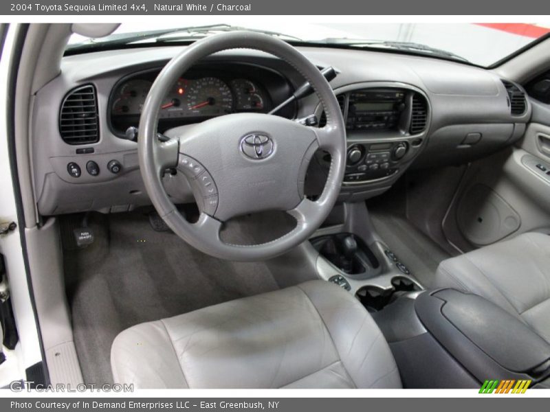 Natural White / Charcoal 2004 Toyota Sequoia Limited 4x4