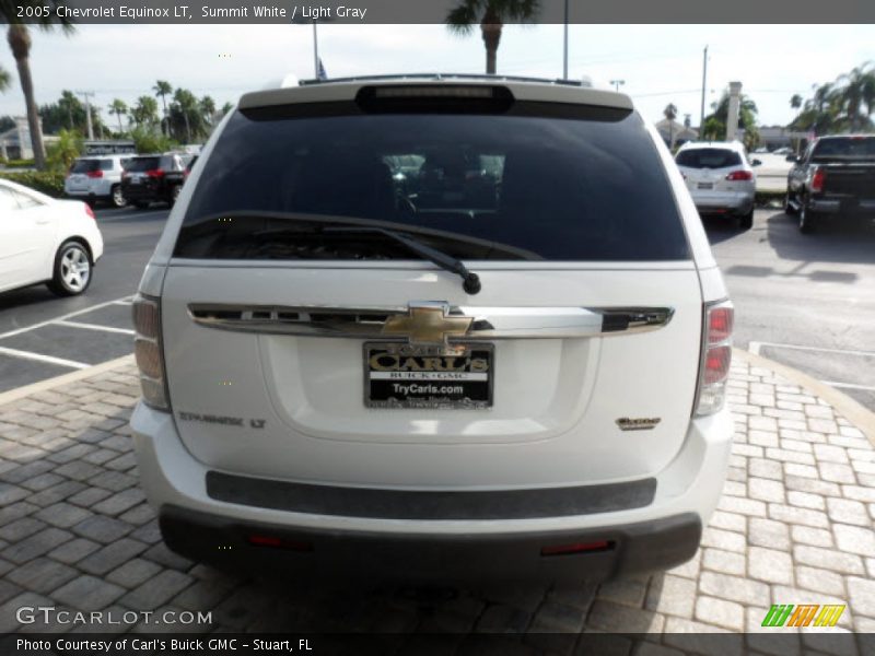 Summit White / Light Gray 2005 Chevrolet Equinox LT