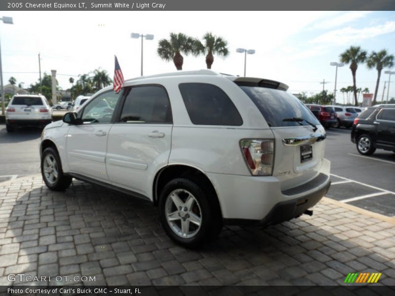 Summit White / Light Gray 2005 Chevrolet Equinox LT