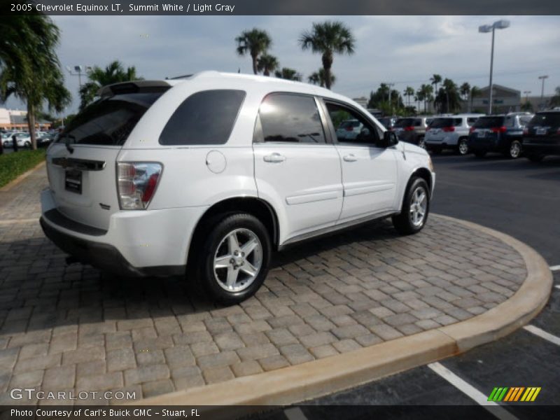 Summit White / Light Gray 2005 Chevrolet Equinox LT