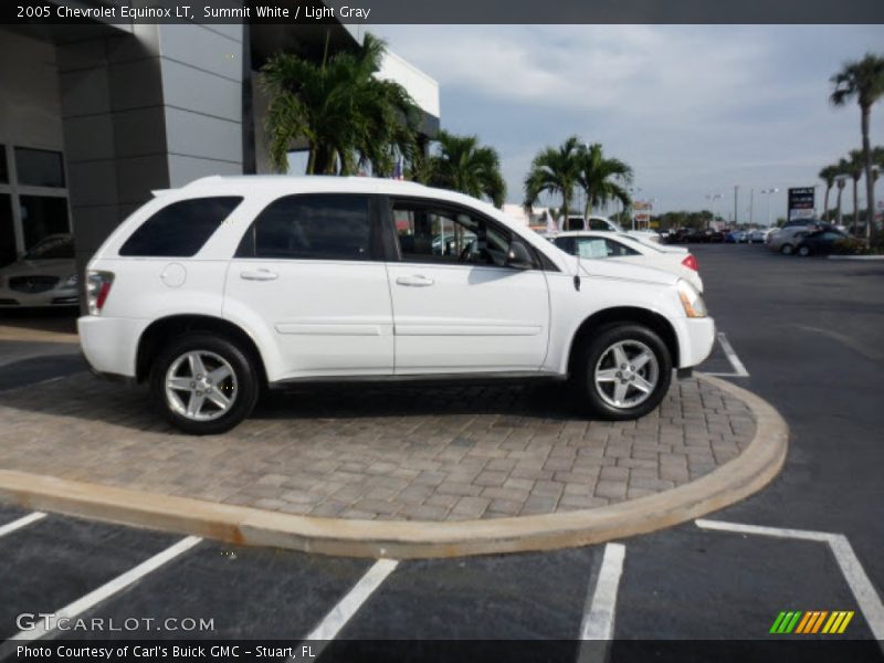 Summit White / Light Gray 2005 Chevrolet Equinox LT