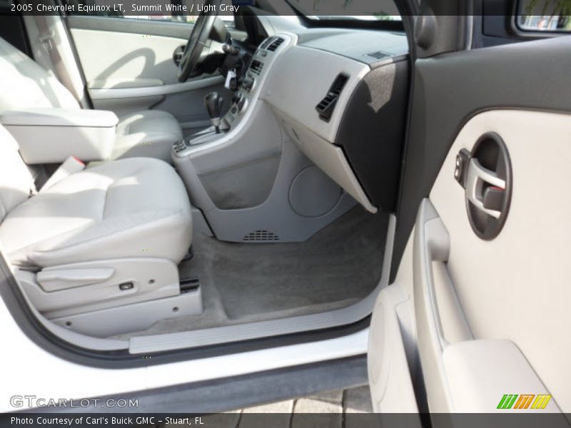 Summit White / Light Gray 2005 Chevrolet Equinox LT
