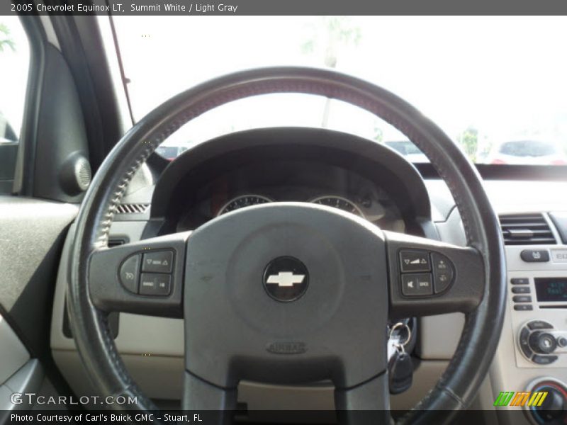 Summit White / Light Gray 2005 Chevrolet Equinox LT