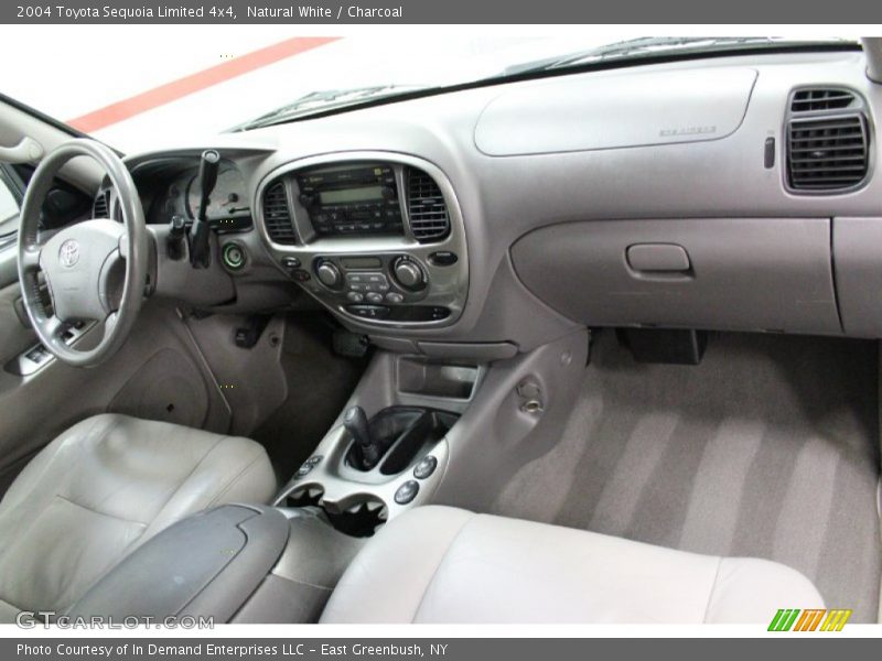 Natural White / Charcoal 2004 Toyota Sequoia Limited 4x4