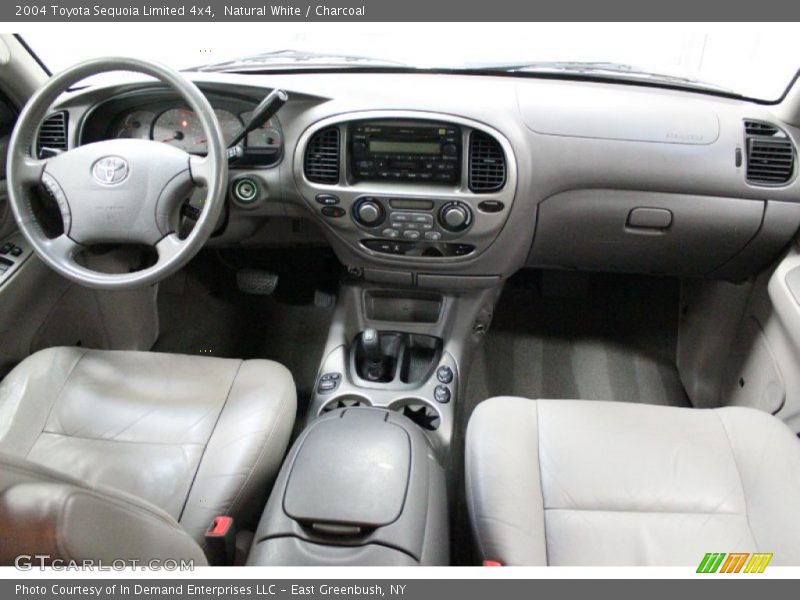 Natural White / Charcoal 2004 Toyota Sequoia Limited 4x4