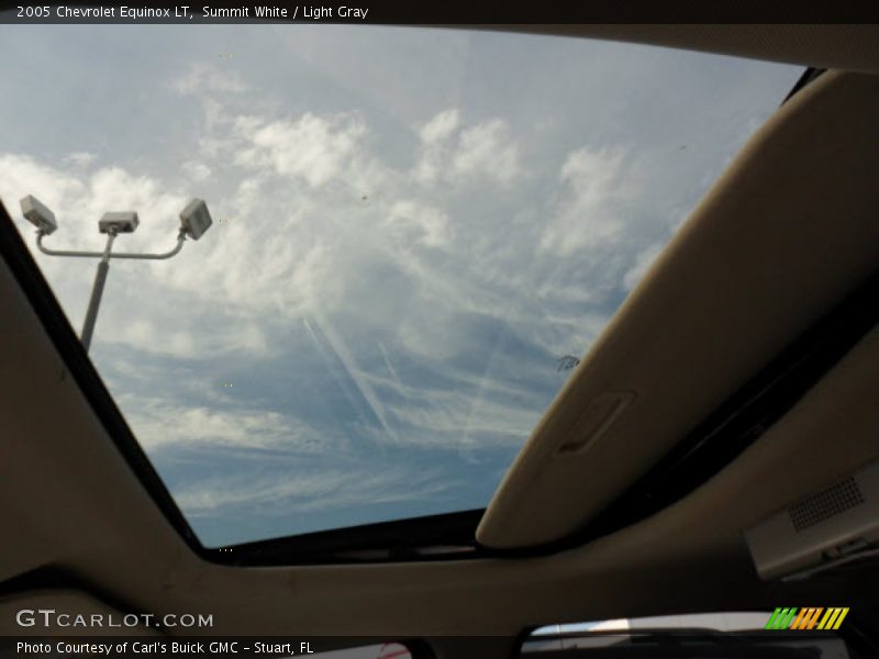 Summit White / Light Gray 2005 Chevrolet Equinox LT