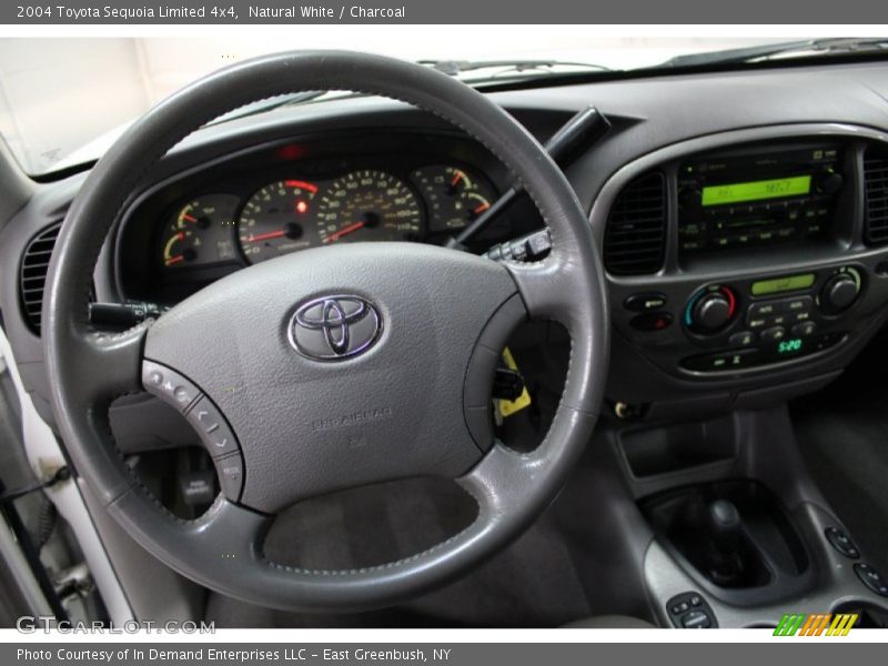Natural White / Charcoal 2004 Toyota Sequoia Limited 4x4