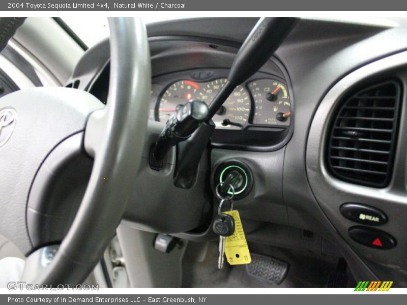 Natural White / Charcoal 2004 Toyota Sequoia Limited 4x4