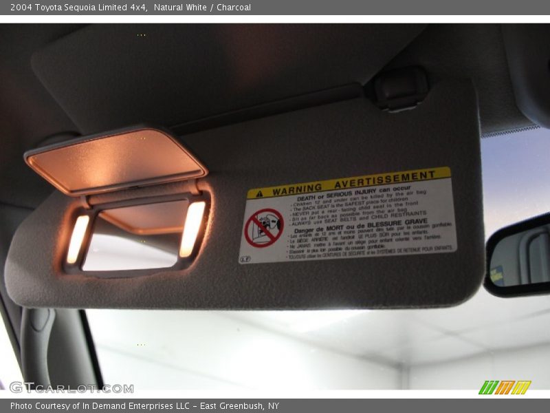 Natural White / Charcoal 2004 Toyota Sequoia Limited 4x4