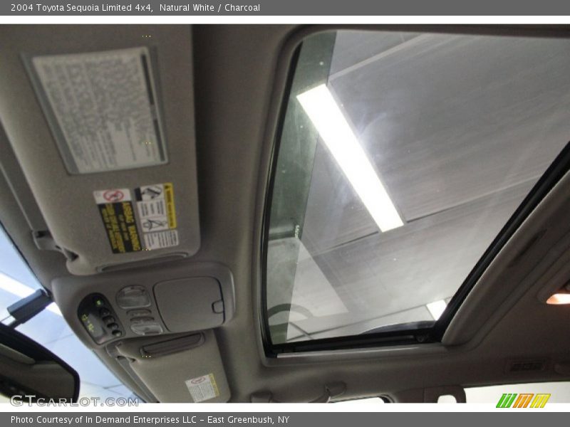 Natural White / Charcoal 2004 Toyota Sequoia Limited 4x4