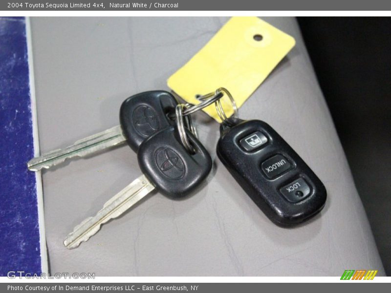 Natural White / Charcoal 2004 Toyota Sequoia Limited 4x4