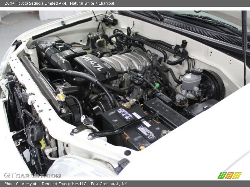 Natural White / Charcoal 2004 Toyota Sequoia Limited 4x4