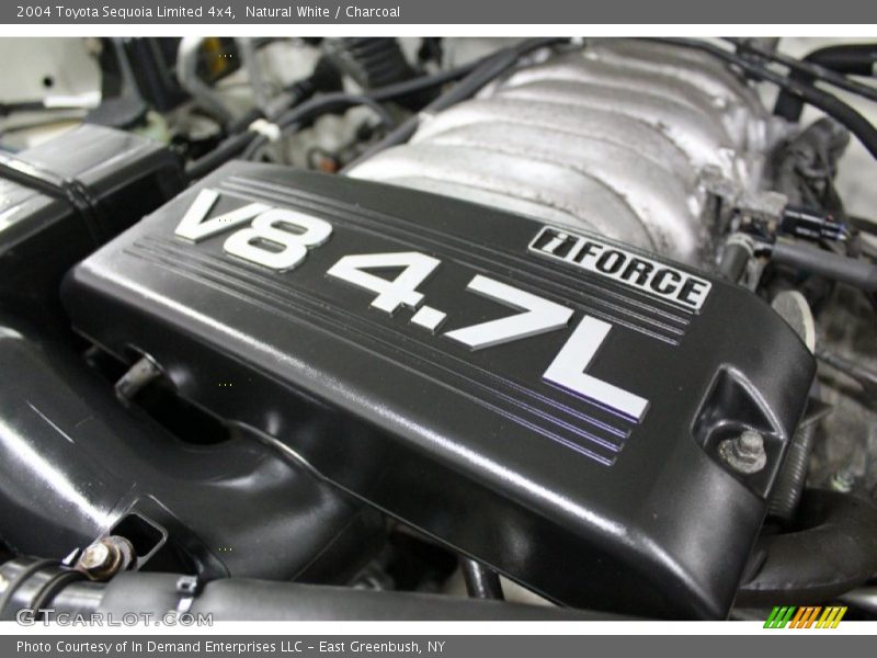 Natural White / Charcoal 2004 Toyota Sequoia Limited 4x4