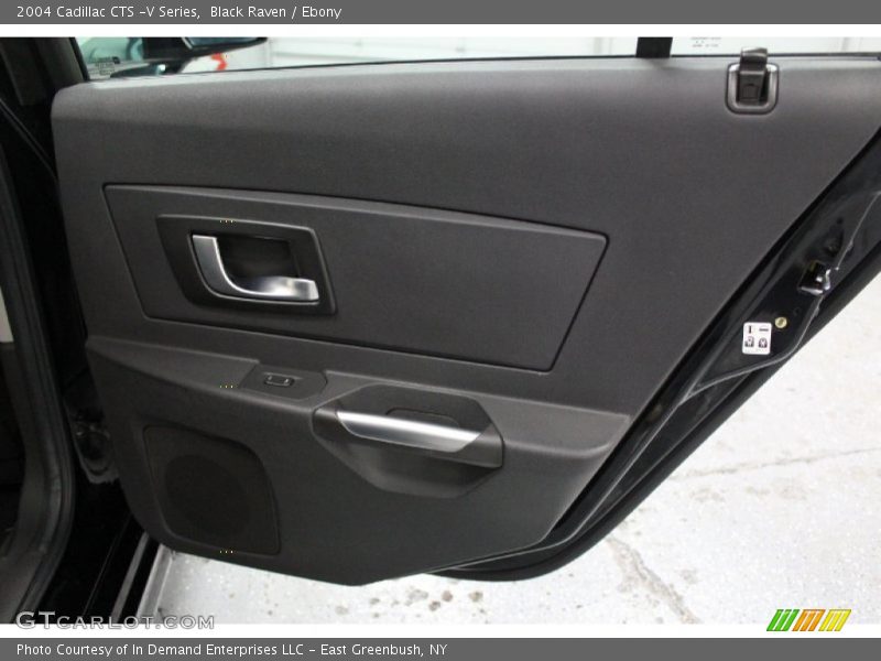 Black Raven / Ebony 2004 Cadillac CTS -V Series