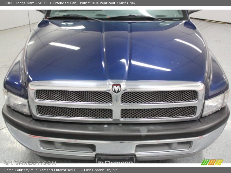 Patriot Blue Pearlcoat / Mist Gray 2000 Dodge Ram 2500 SLT Extended Cab