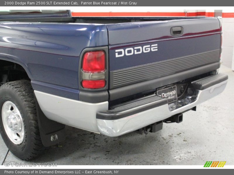 Patriot Blue Pearlcoat / Mist Gray 2000 Dodge Ram 2500 SLT Extended Cab