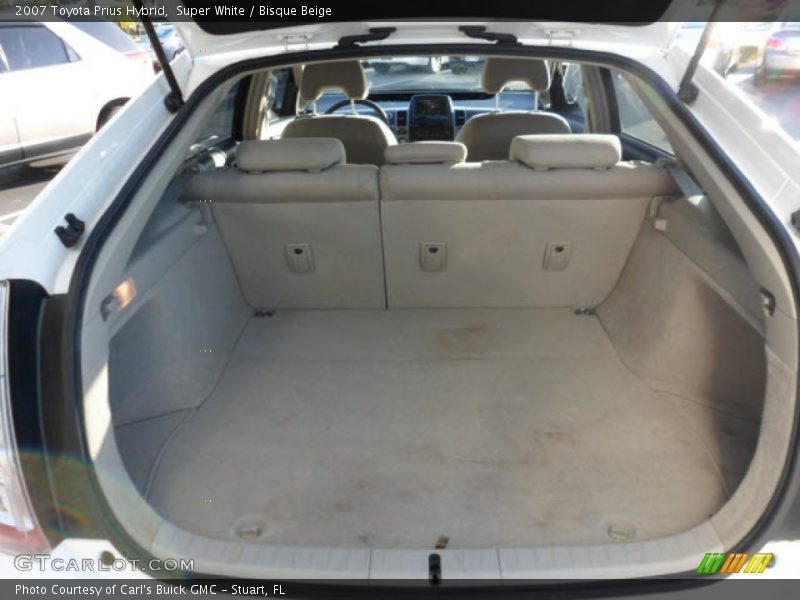 Super White / Bisque Beige 2007 Toyota Prius Hybrid