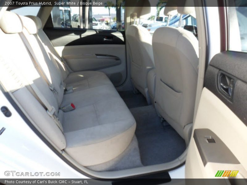 Super White / Bisque Beige 2007 Toyota Prius Hybrid