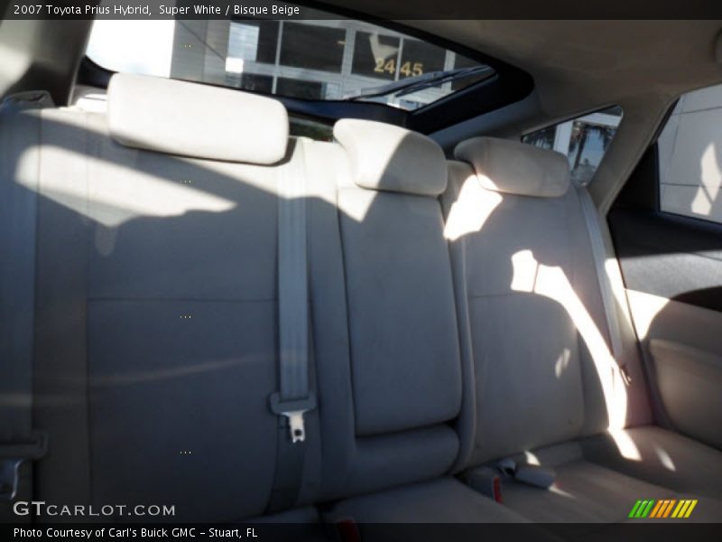 Super White / Bisque Beige 2007 Toyota Prius Hybrid